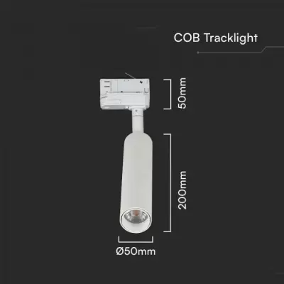 Lampa LED chip Samsung pe Sina - 15 W - corp alb Alb natural