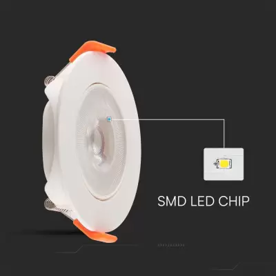 Spot LED incastrat chip Samsung 7W ajustabil 3000K