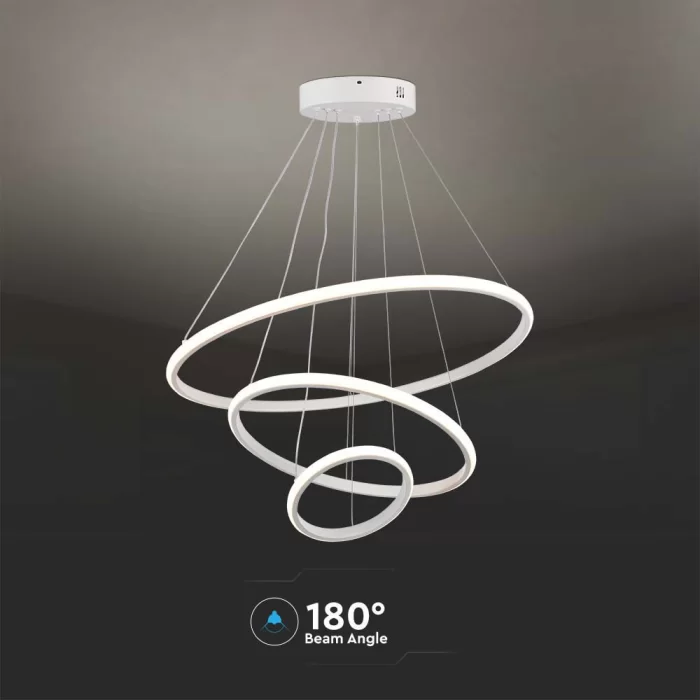 Lampa suspendata decorativa LED 32W alba 3000K