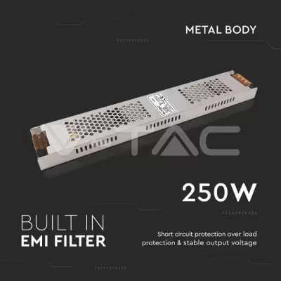 Sursa/Alimentator 250W 24V 10.4A metal IP20