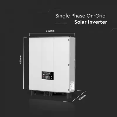 Invertor Solar On Grid 5KW, Monofazat, 10 ani Garanție IP65 TVA 9%