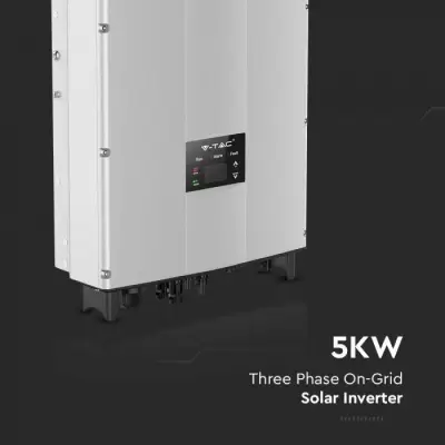 Invertor Solar On Grid 5KW, Trifazat, 5 ani Garanție IP65 TVA 9%