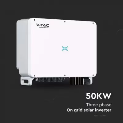 Invertor Solar On Grid 50KW, Trifazat, 10 ani Garanție IP66 TVA 9%
