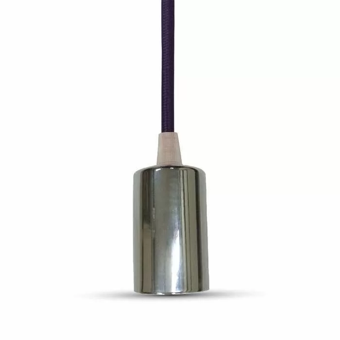 Holder metalic E27 fir Violet