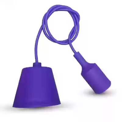 Cablaj lampa cu holder E27 Violet